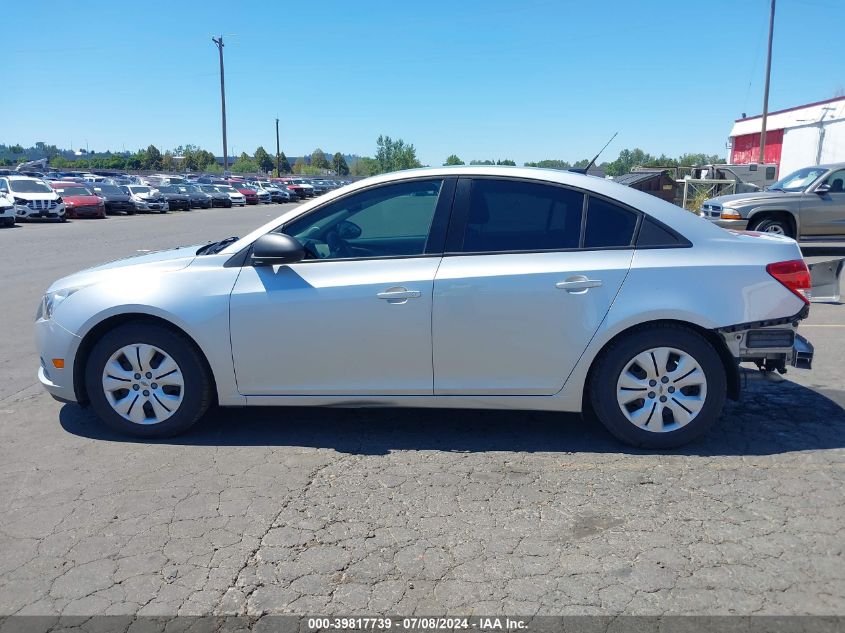 2014 Chevrolet Cruze Ls Auto VIN: 1G1PA5SH4E7211642 Lot: 39817739