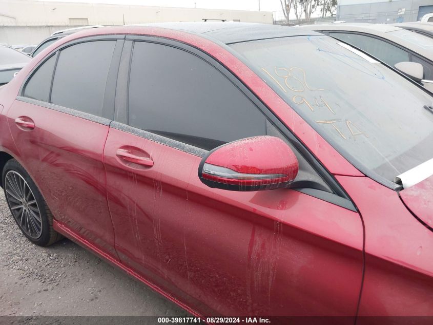 2020 Mercedes-Benz C 300 VIN: WDDWF8DB5LR542509 Lot: 39817741