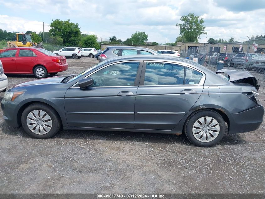 2009 Honda Accord 2.4 Lx VIN: 1HGCP26399A006085 Lot: 39817749