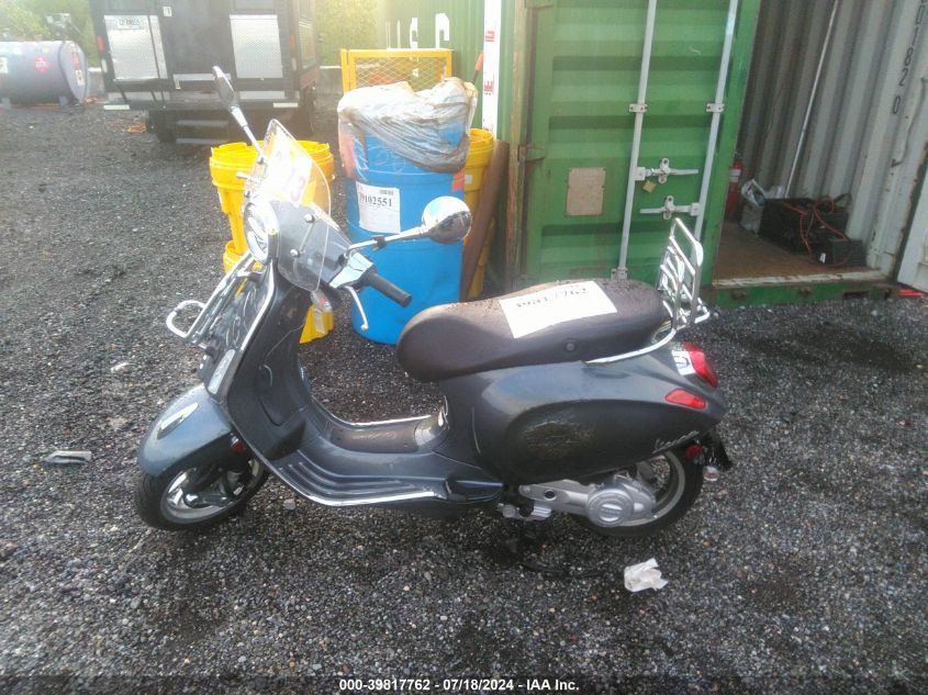 2021 Vespa Primavera/Sprint 50 VIN: ZAPCA06B5M5102310 Lot: 39817762