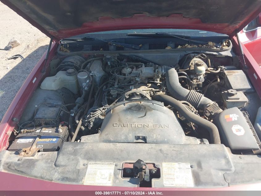 1997 Mercury Grand Marquis Gs VIN: 2MELM74W3VX732302 Lot: 39817771