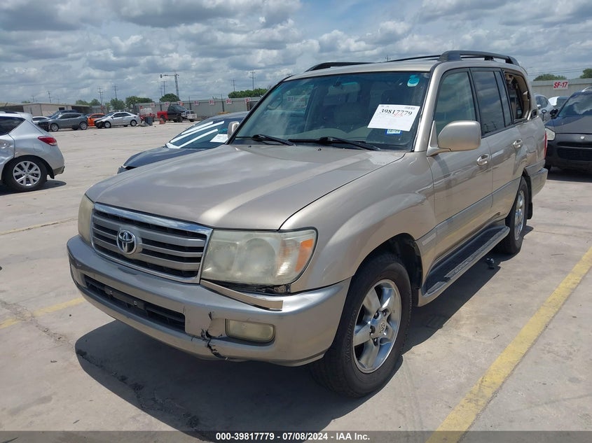 2006 Toyota Land Cruiser V8 VIN: JTEHT05J962100943 Lot: 39817779