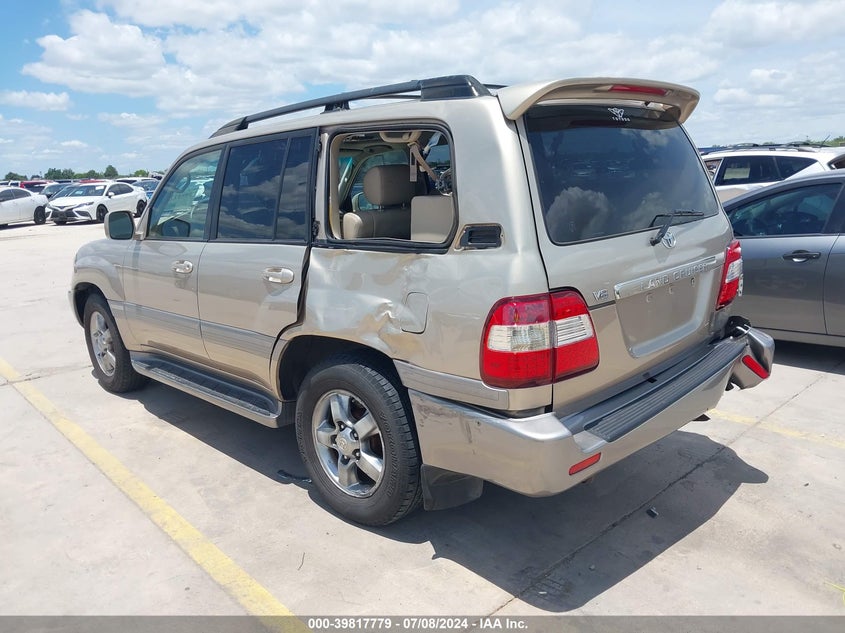 2006 Toyota Land Cruiser V8 VIN: JTEHT05J962100943 Lot: 39817779