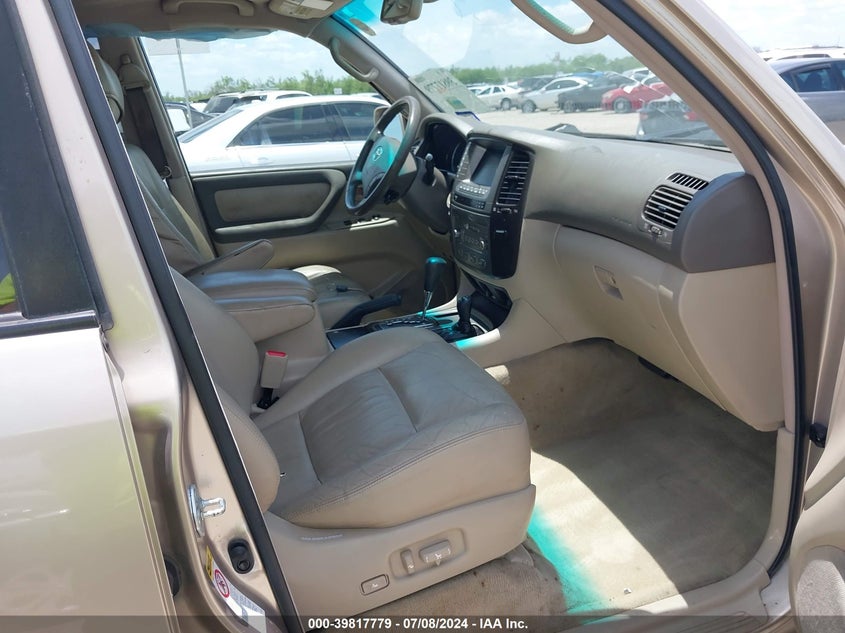 2006 Toyota Land Cruiser V8 VIN: JTEHT05J962100943 Lot: 39817779