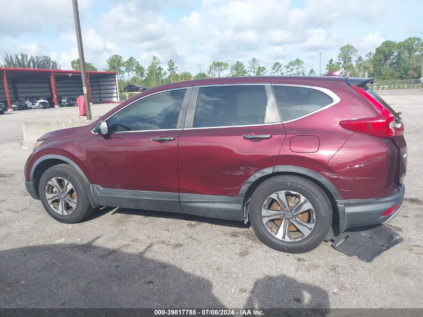 2017 Honda Cr-V Lx VIN: 7FARW5H38HE008706 Lot: 39817785