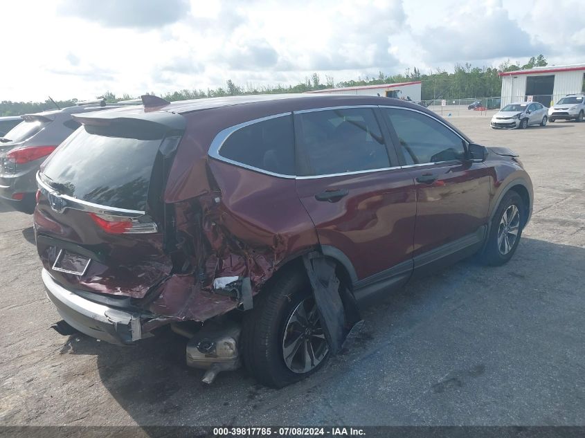 2017 Honda Cr-V Lx VIN: 7FARW5H38HE008706 Lot: 39817785