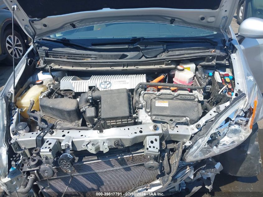 2014 Toyota Prius Three VIN: JTDKN3DU3E0387269 Lot: 39817791