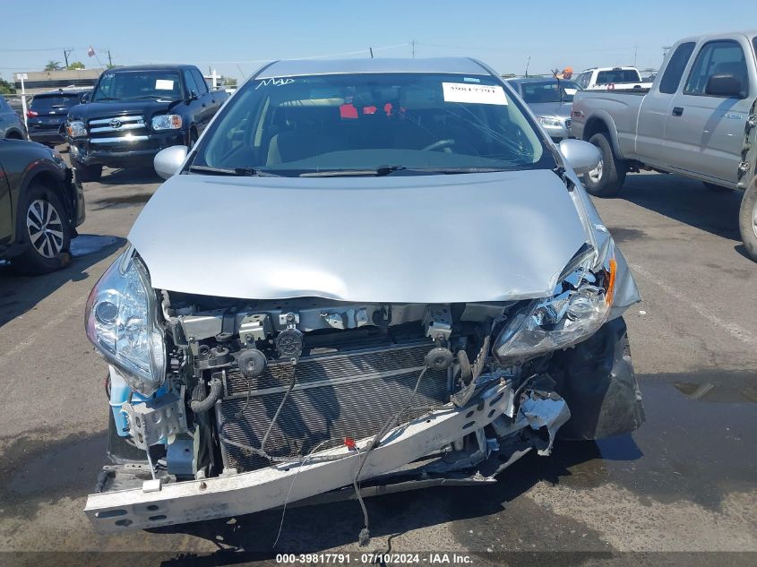 2014 Toyota Prius Three VIN: JTDKN3DU3E0387269 Lot: 39817791