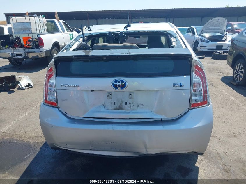 2014 Toyota Prius Three VIN: JTDKN3DU3E0387269 Lot: 39817791