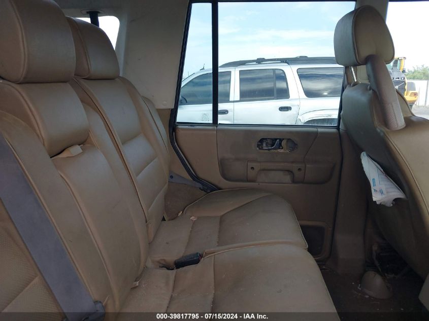 2002 Land Rover Discovery Series Ii Sd VIN: SALTL15492A739671 Lot: 39817795