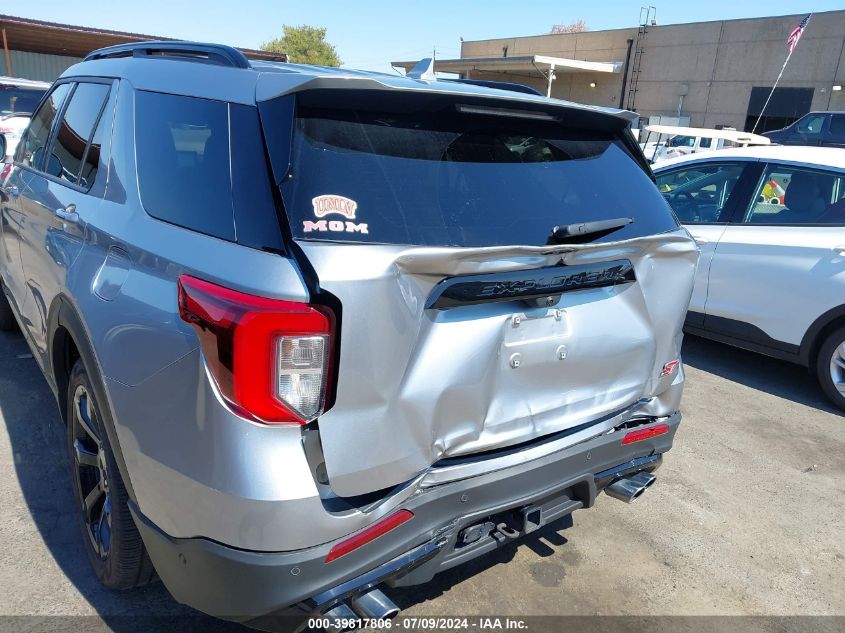 2020 Ford Explorer St VIN: 1FM5K8GC8LGC82555 Lot: 39817806