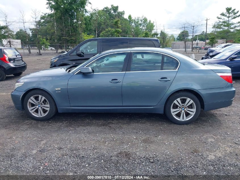 2009 BMW 528I xDrive VIN: WBANV13519C156254 Lot: 39817810