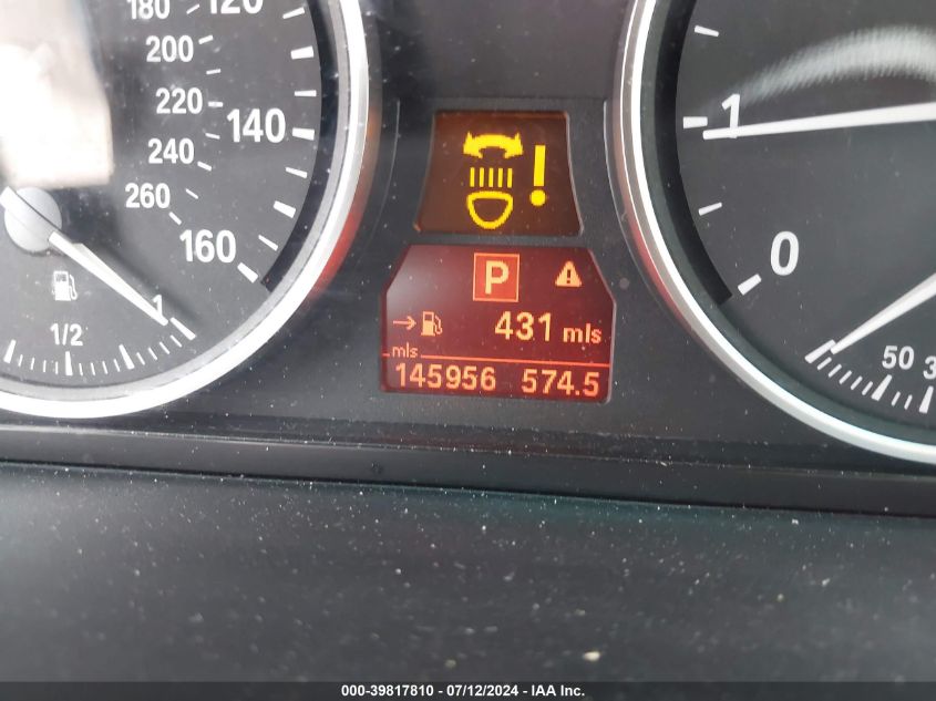 2009 BMW 528I xDrive VIN: WBANV13519C156254 Lot: 39817810