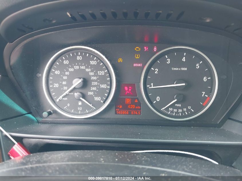 2009 BMW 528I xDrive VIN: WBANV13519C156254 Lot: 39817810