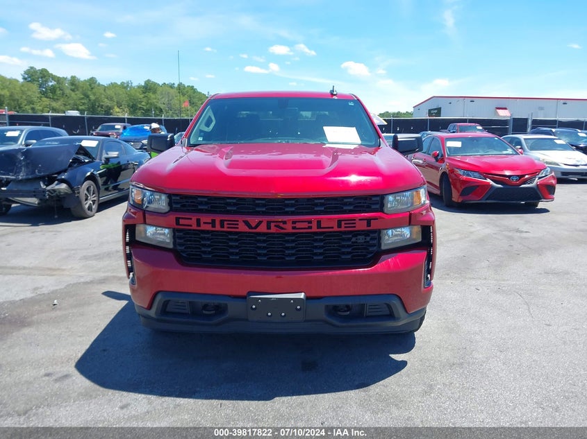 2019 CHEVROLET SILVERADO 1500 CUSTOM - 1GCPYBEH5KZ399441