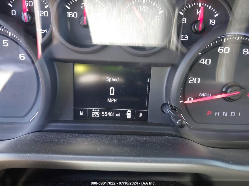 2019 CHEVROLET SILVERADO 1500 CUSTOM - 1GCPYBEH5KZ399441