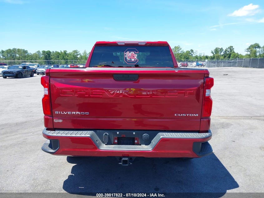 2019 CHEVROLET SILVERADO 1500 CUSTOM - 1GCPYBEH5KZ399441