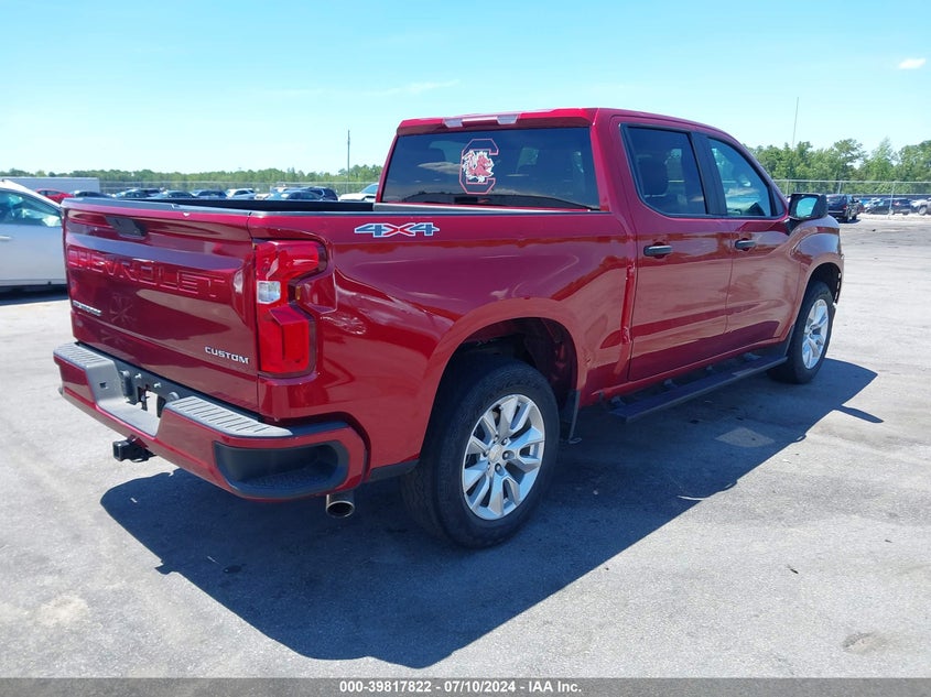 2019 CHEVROLET SILVERADO 1500 CUSTOM - 1GCPYBEH5KZ399441