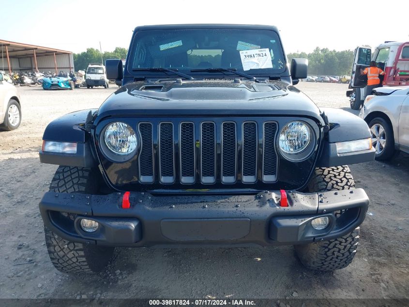 2020 Jeep Wrangler Unlimited Rubicon 4X4 VIN: 1C4HJXFNXLW130980 Lot: 39817824