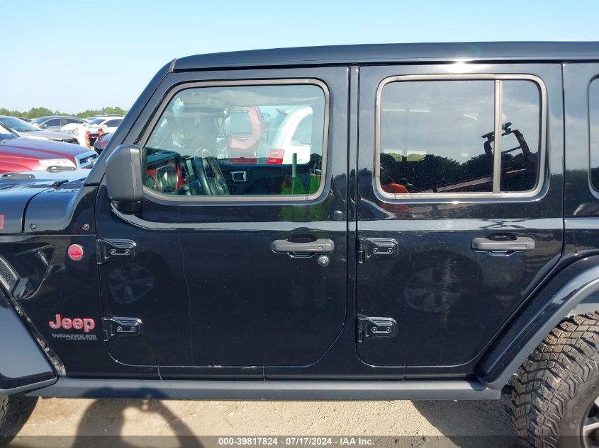 2020 Jeep Wrangler Unlimited Rubicon 4X4 VIN: 1C4HJXFNXLW130980 Lot: 39817824