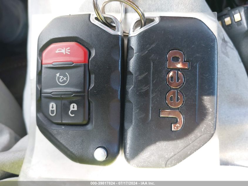 2020 Jeep Wrangler Unlimited Rubicon 4X4 VIN: 1C4HJXFNXLW130980 Lot: 39817824