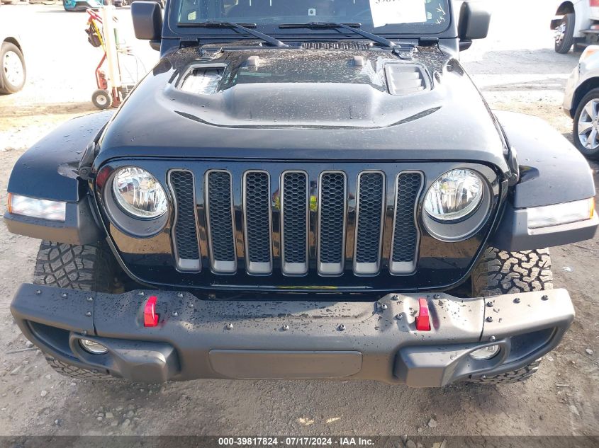 2020 Jeep Wrangler Unlimited Rubicon 4X4 VIN: 1C4HJXFNXLW130980 Lot: 39817824