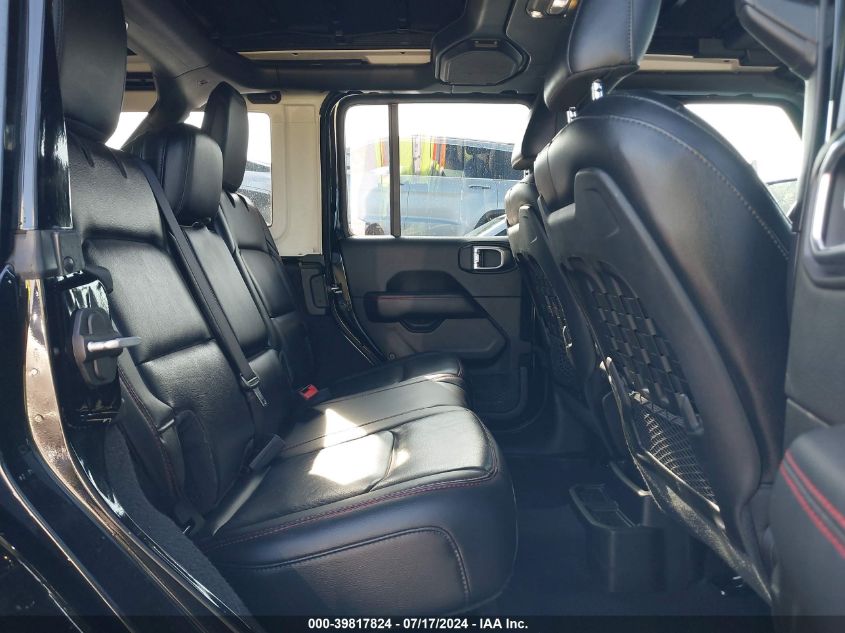 2020 Jeep Wrangler Unlimited Rubicon 4X4 VIN: 1C4HJXFNXLW130980 Lot: 39817824