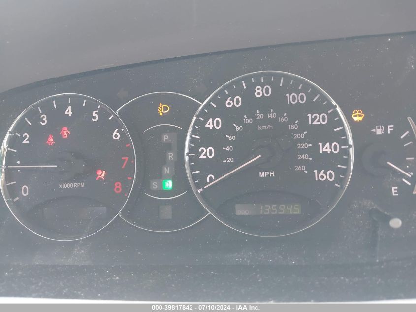 2005 Toyota Avalon Xl/Xls/Touring/Limited VIN: 4T1BK36B35U038380 Lot: 39817842