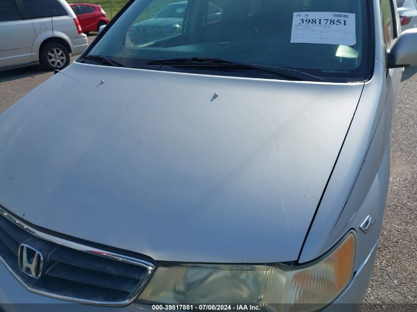 2002 Honda Odyssey Ex-L VIN: 2HKRL18992H585898 Lot: 39817851