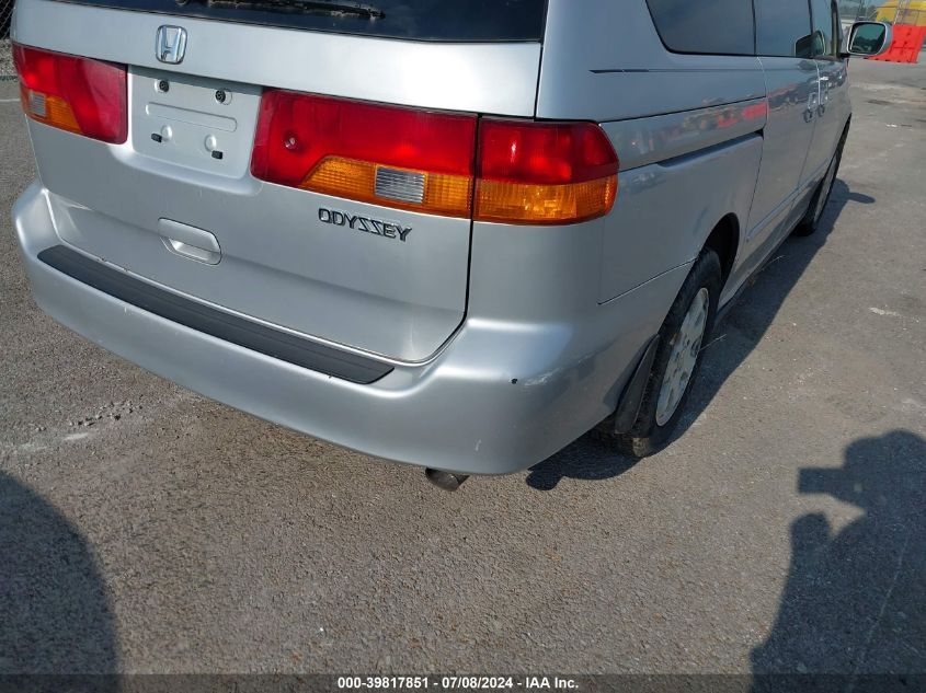 2002 Honda Odyssey Ex-L VIN: 2HKRL18992H585898 Lot: 39817851