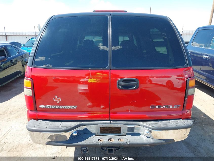 2000 Chevrolet Suburban 1500 Ls VIN: 3GNEC16T6YG141660 Lot: 39817871