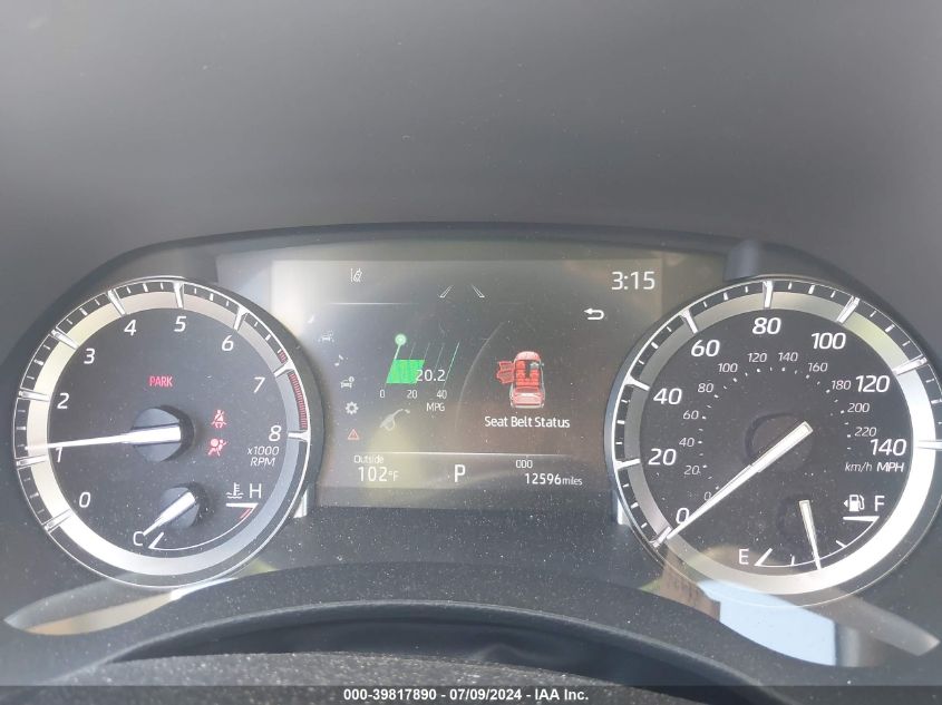 2022 Toyota Highlander Xle VIN: 5TDGZRBH0NS588062 Lot: 39817890