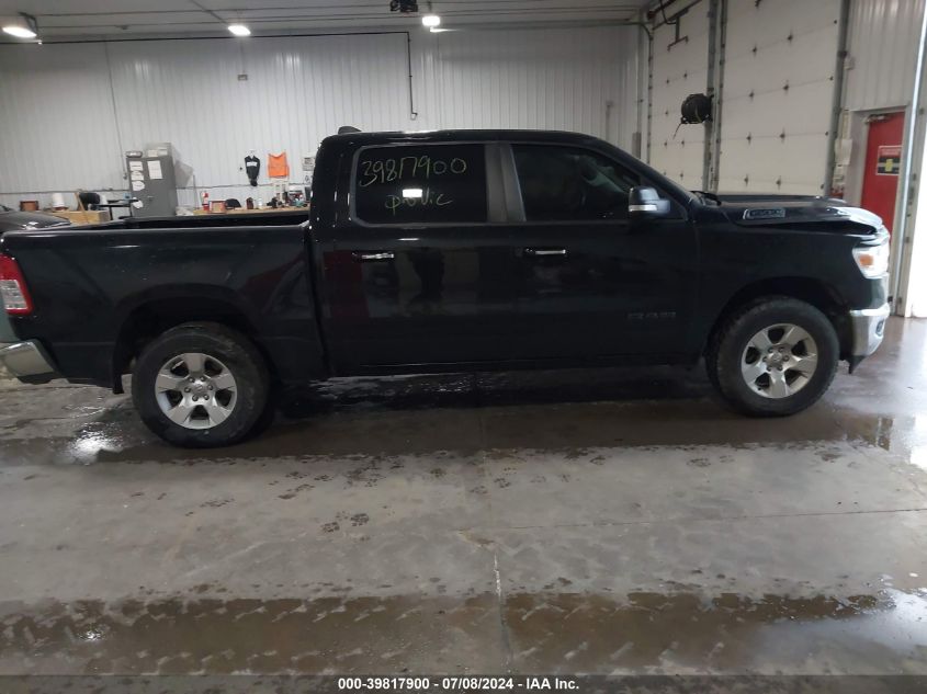 2019 Ram 1500 Big Horn/Lone Star 4X4 5'7 Box VIN: 1C6SRFFT8KN638416 Lot: 39817900