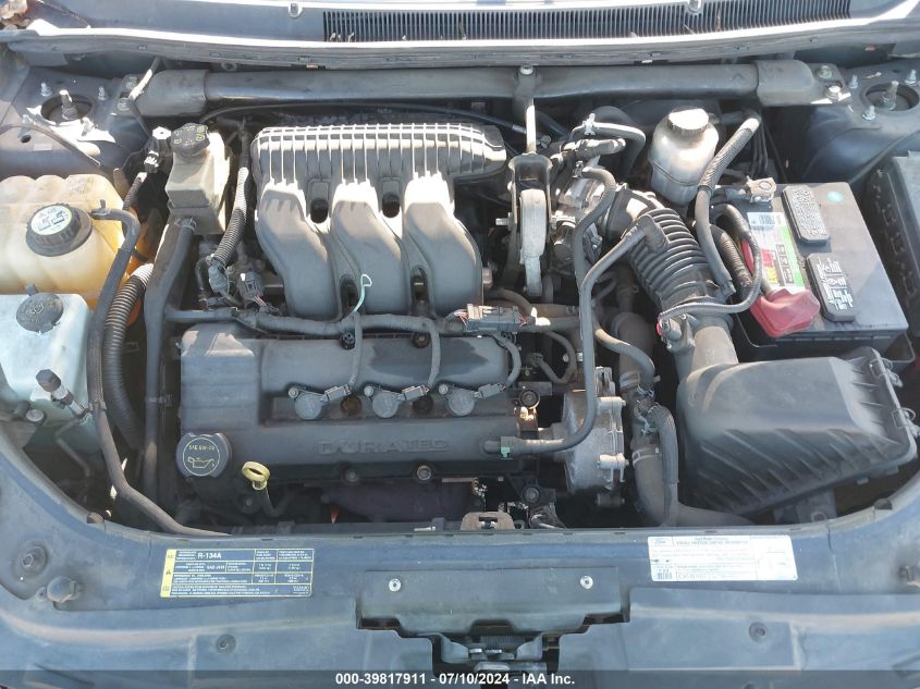 2007 Ford Five Hundred Sel VIN: 1FAHP27167G112026 Lot: 39817911