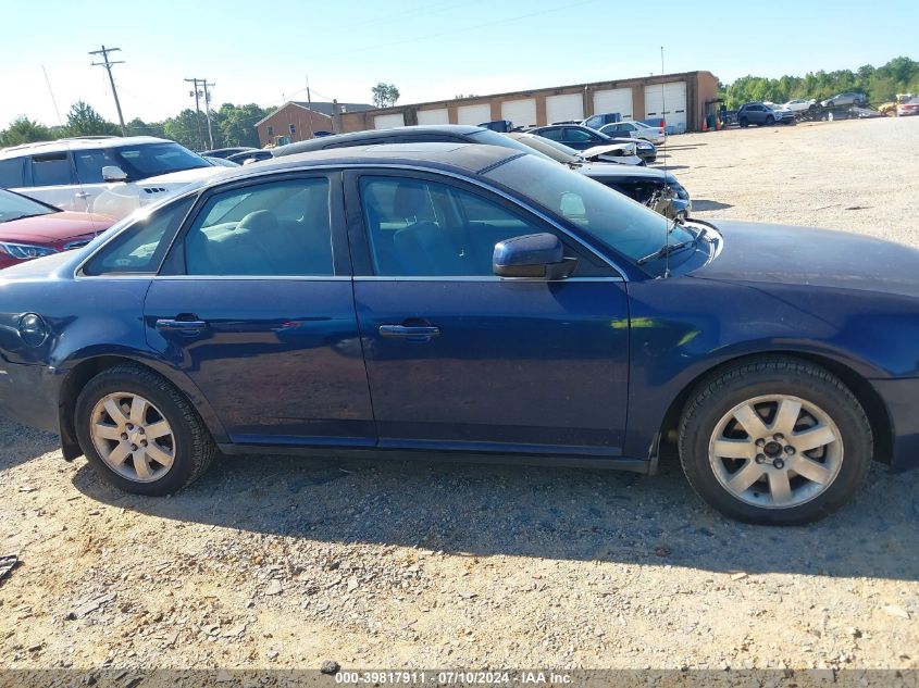 2007 Ford Five Hundred Sel VIN: 1FAHP27167G112026 Lot: 39817911