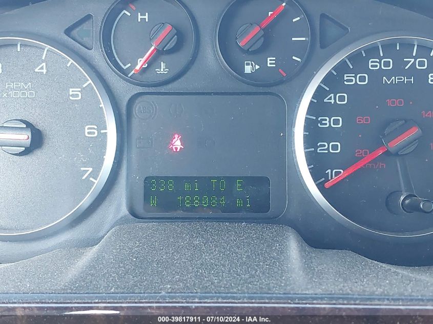 2007 Ford Five Hundred Sel VIN: 1FAHP27167G112026 Lot: 39817911