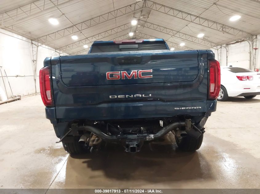 2021 GMC Sierra 1500 4Wd Short Box Denali VIN: 3GTU9FEL7MG414553 Lot: 39817913