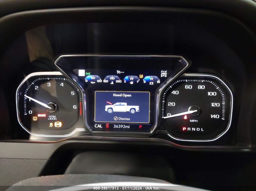 2021 GMC Sierra 1500 4Wd Short Box Denali VIN: 3GTU9FEL7MG414553 Lot: 39817913