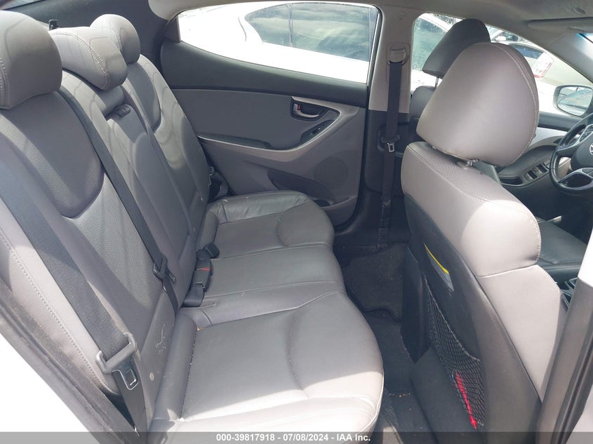 2012 Hyundai Elantra Limited (Ulsan Plant) VIN: KMHDH4AE9CU180177 Lot: 39817918