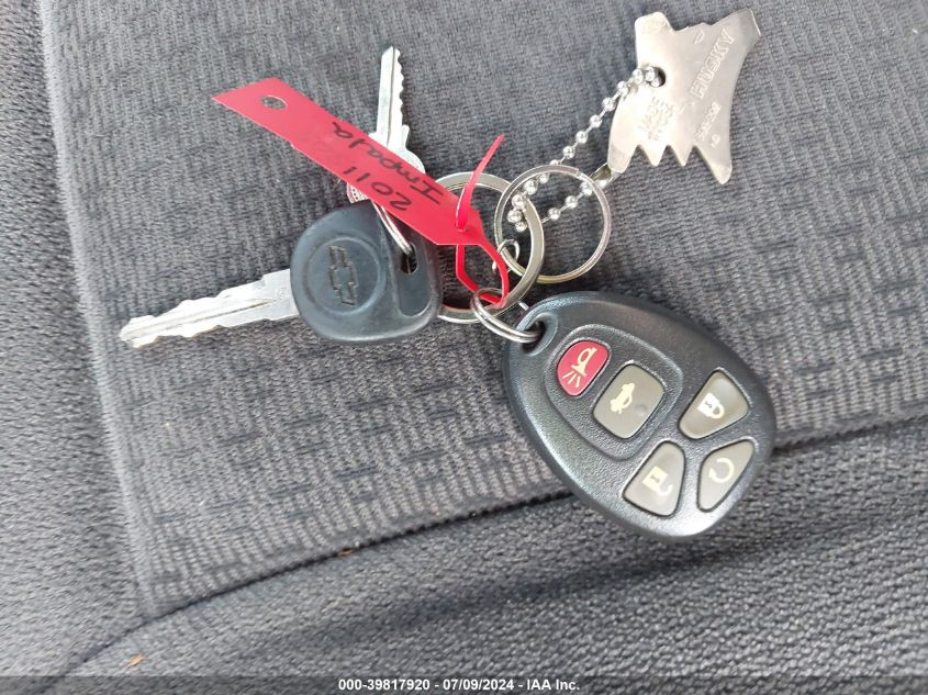 2011 Chevrolet Impala Lt VIN: 2G1WG5EKXB1125746 Lot: 39817920