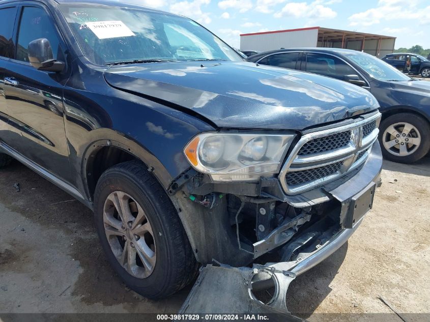 2013 Dodge Durango Crew VIN: 1C4RDJDG0DC675649 Lot: 39817929