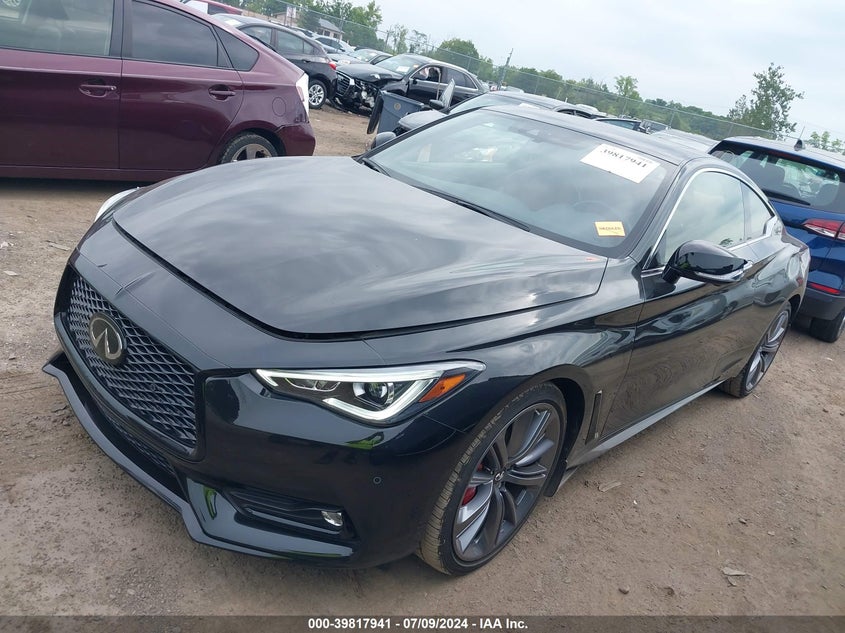 VIN JN1FV7LL1NM680360 2022 INFINITI Q60 RED SPORT 400