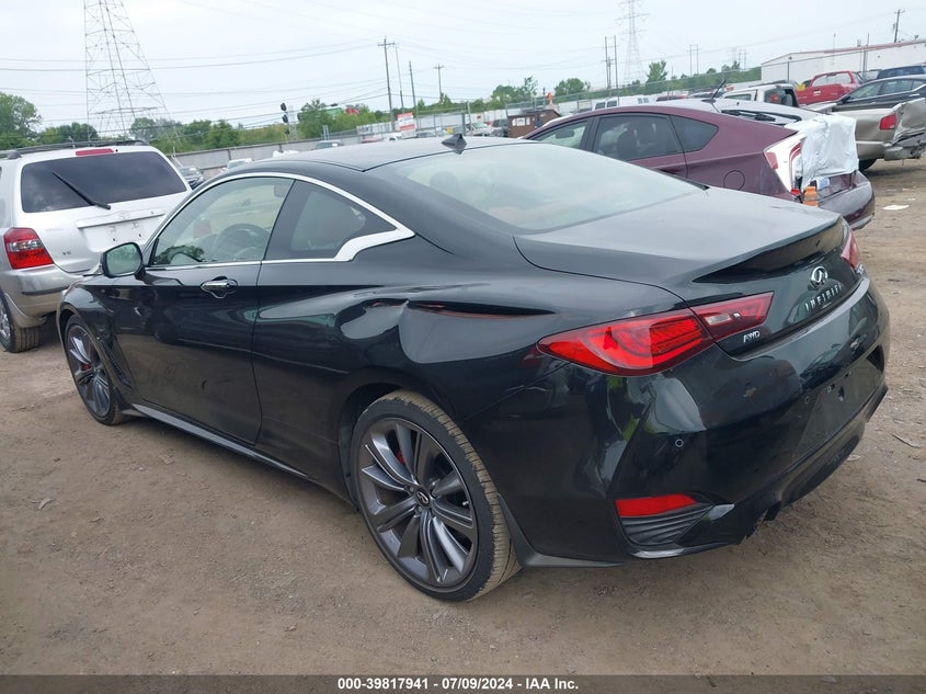 VIN JN1FV7LL1NM680360 2022 INFINITI Q60 RED SPORT 400