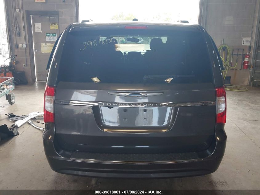 2016 Chrysler Town & Country Touring VIN: 2C4RC1BG0GR213559 Lot: 39818001