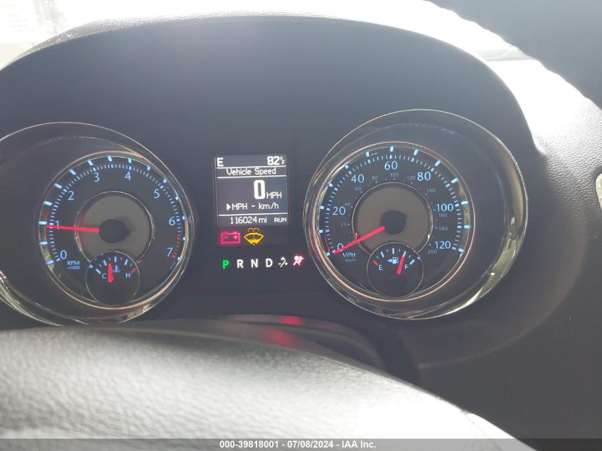 2016 Chrysler Town & Country Touring VIN: 2C4RC1BG0GR213559 Lot: 39818001