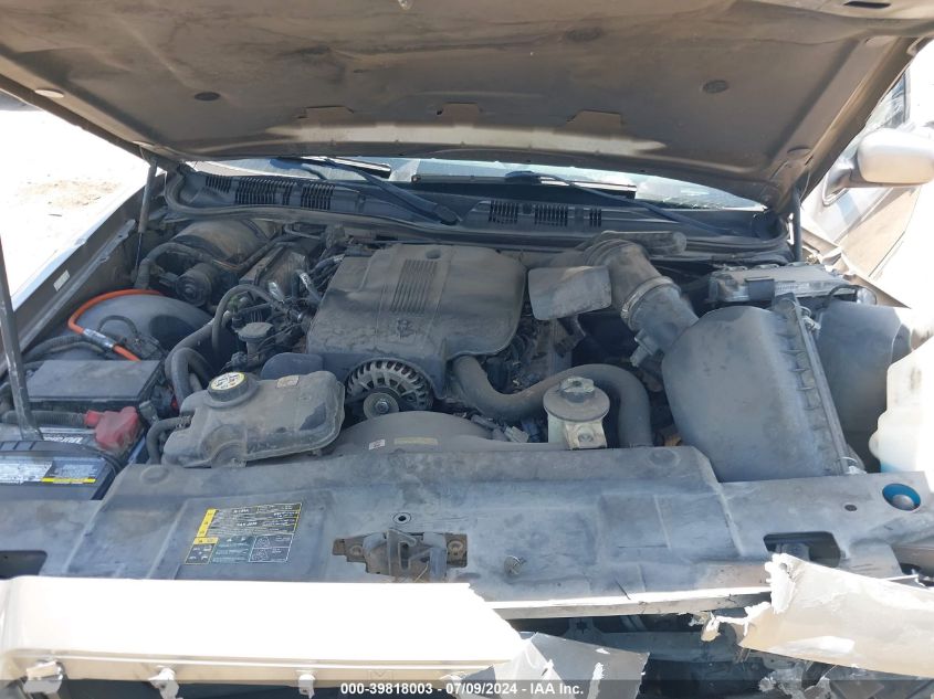 2005 Mercury Grand Marquis Gs VIN: 2MEFM74W45X658224 Lot: 39818003