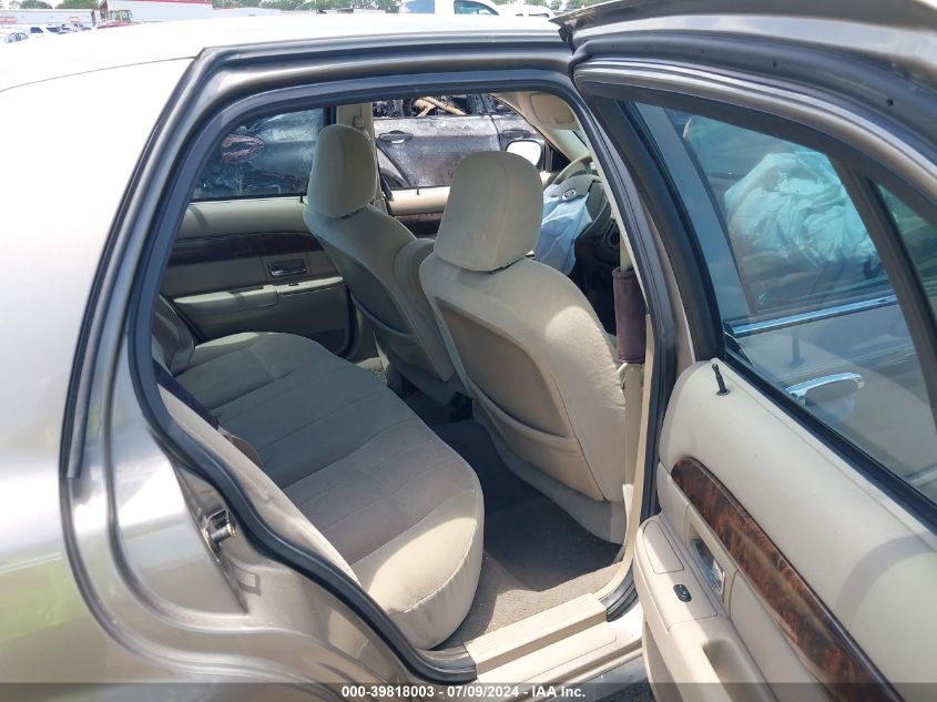 2005 Mercury Grand Marquis Gs VIN: 2MEFM74W45X658224 Lot: 39818003