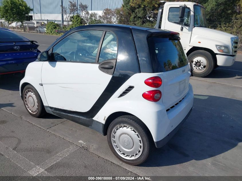 2009 Smart Fortwo Pure/Passion VIN: WMEEJ31XX9K308957 Lot: 39818005