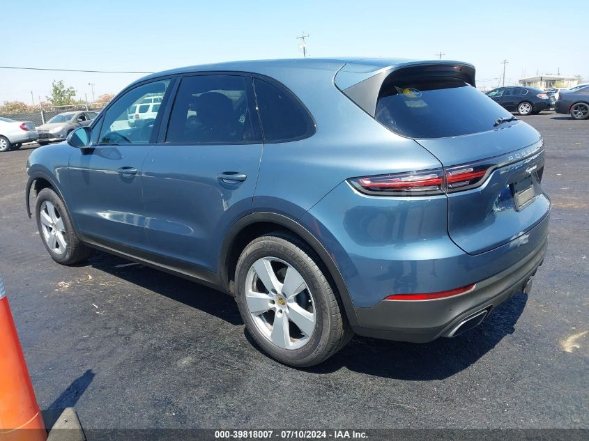 2019 Porsche Cayenne VIN: WP1AA2AYXKDA03919 Lot: 39818007