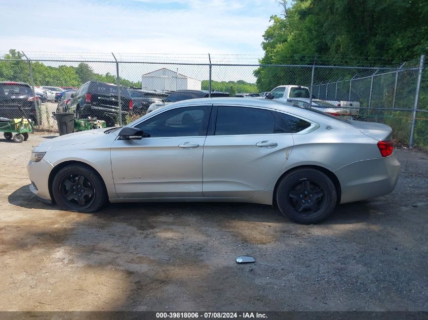 2014 Chevrolet Impala 1Ls VIN: 1G11Y5SLXEU102626 Lot: 39818006